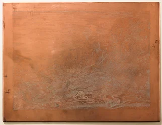 Placa de impressão para &39;The Tempest&39;, 1870-75 (cobre)